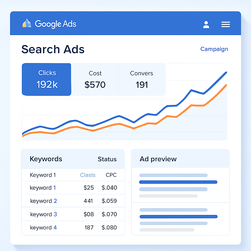 google ads webcoruja